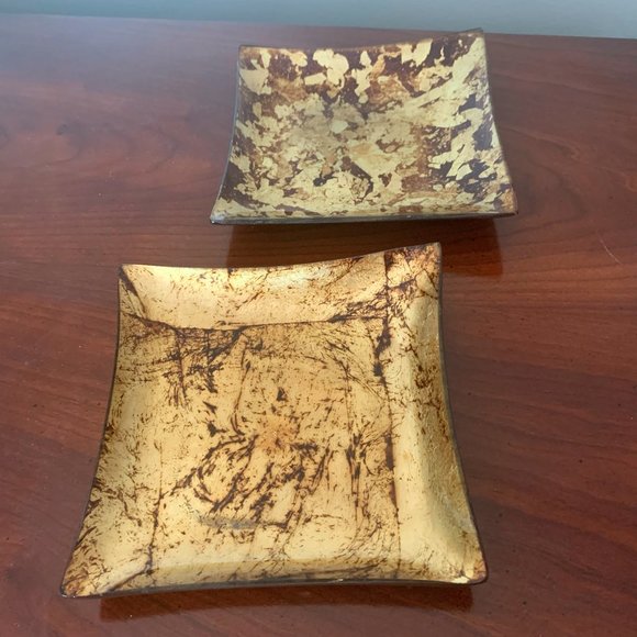 💥2/$10 Gold Candle/Trinket Holder Bundle (3 pcs) - Picture 2 of 12